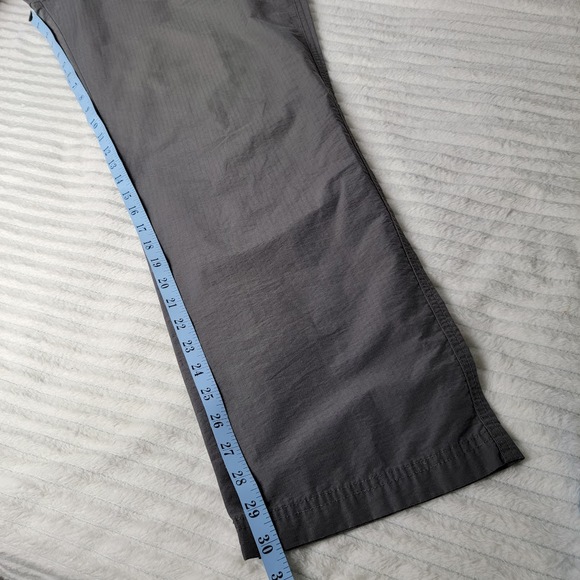 Columbia Pants Men’s 38x30 Gray Hiking Outdoor Cargo Nylon Blend Zip Pocket - Picture 6 of 11